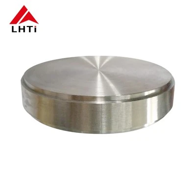 GR5 Forged Titanium Round Cake Presisi Kustom